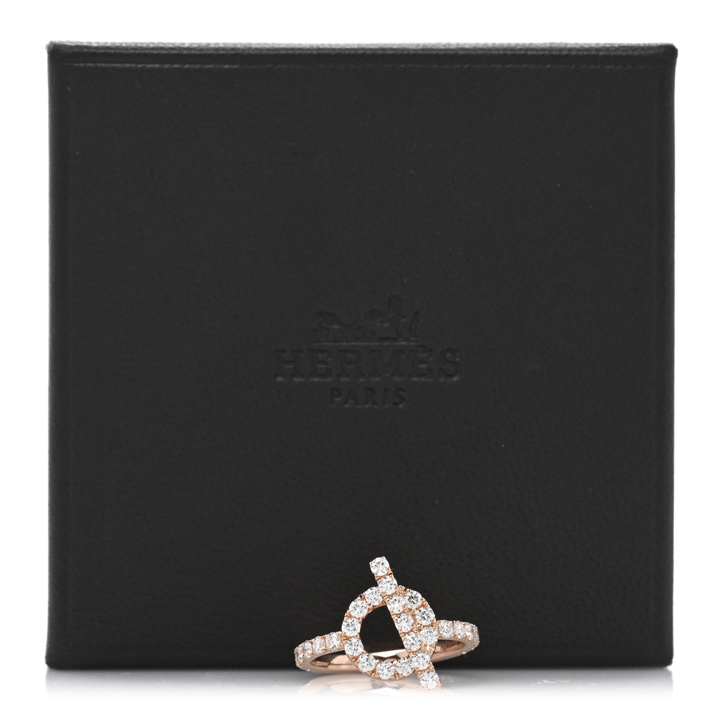 18K Rose Gold Diamond Finesse Ring 50 5.5