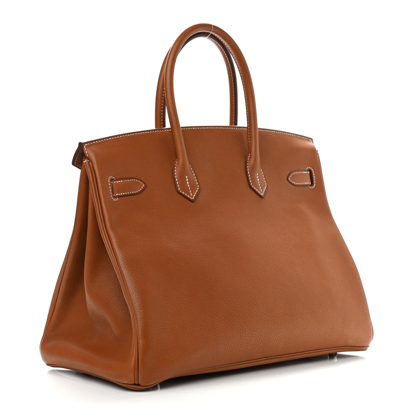 Natural Barenia Faubourg Birkin 35 Fauve