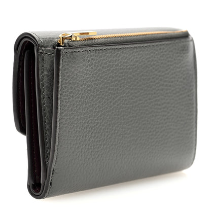 Mulberry Classic Grain Small Darley Wallet Charcoal 3 of 7