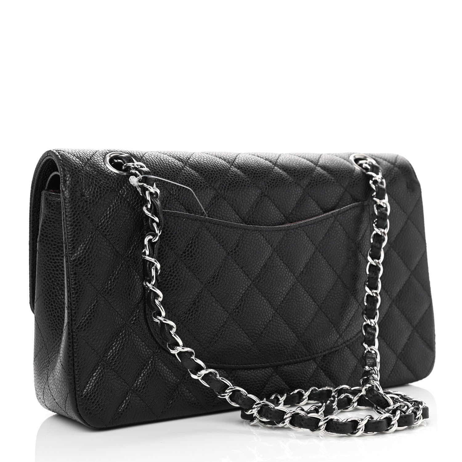 Chanel Caviar Quilted Medium Double Flap Black 3 of 11