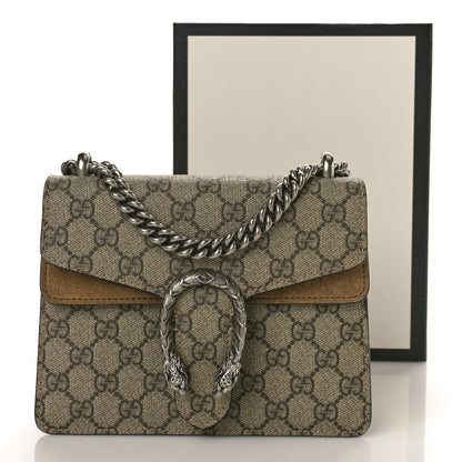 Gucci GG Supreme Monogram Mini Dionysus Shoulder Bag Taupe 11 of 11