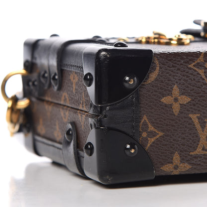 Louis Vuitton Monogram Petite Malle Black 8 of 20