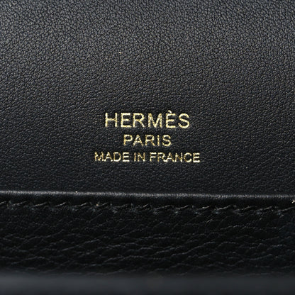 Hermes Chevre Mysore Geta Black 6 of 9
