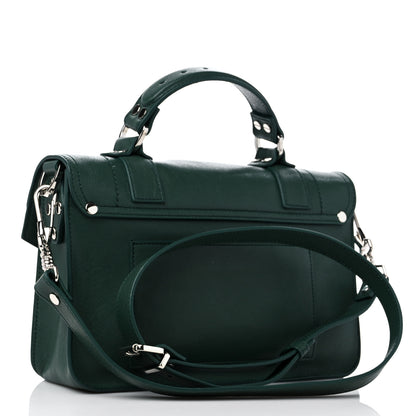 Proenza Schouler Lambskin Tiny PS1 Satchel Dark Teal 3 of 8