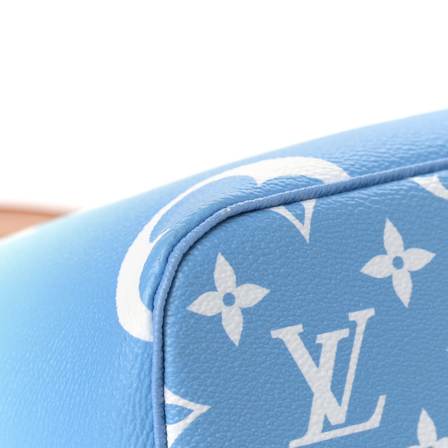 Monogram Giant By The Pool Neverfull MM Blue