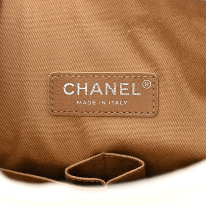 Chanel Calfskin Quilted Small CC Bowling Bag White 6 of 10