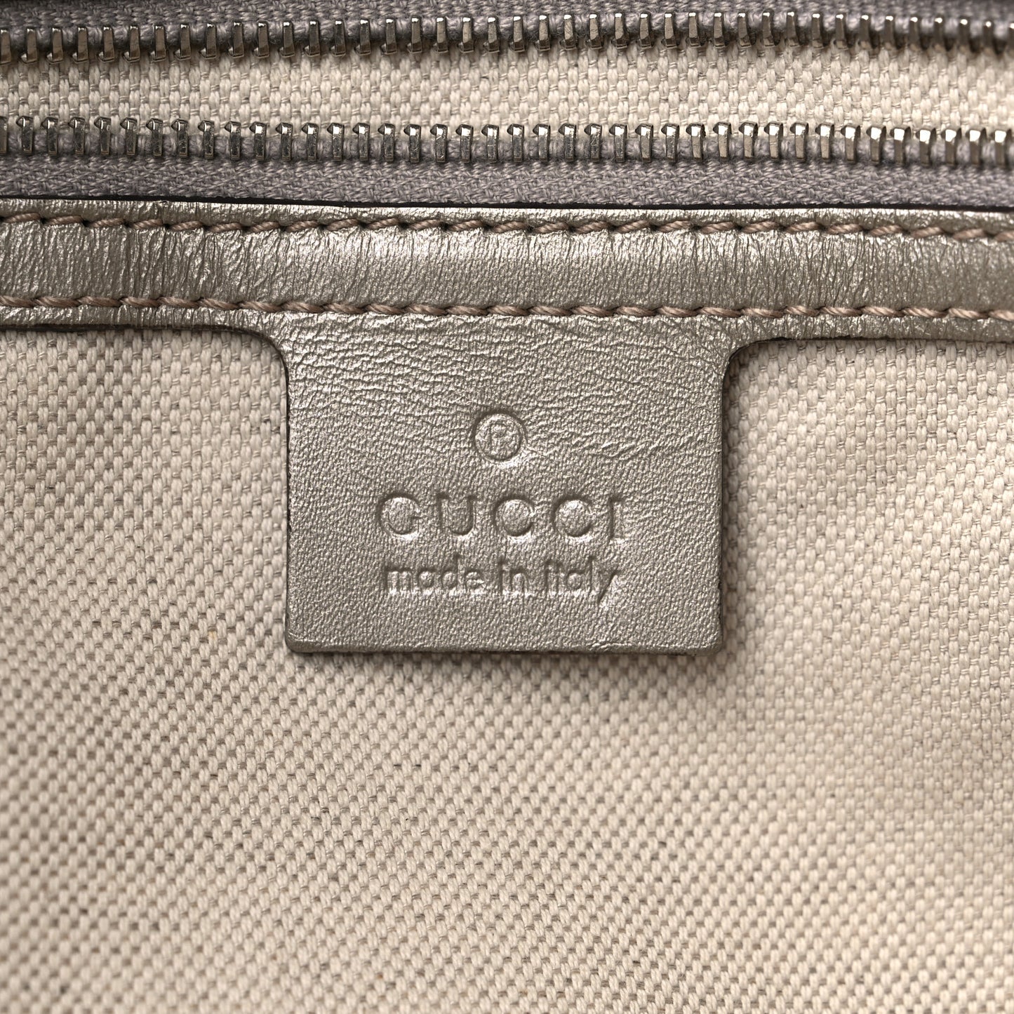 Imprime Monogram Medium Joy Tote Silver