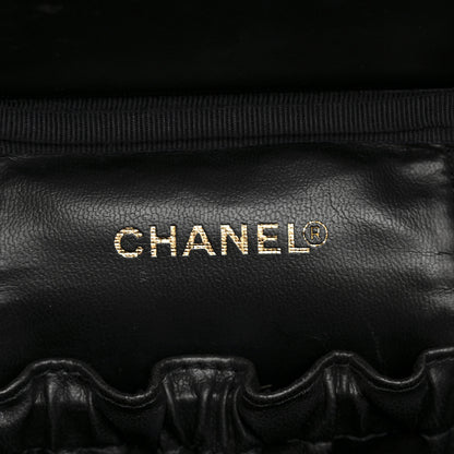 Chanel Caviar Vanity Cosmetic Case Black 6 of 10