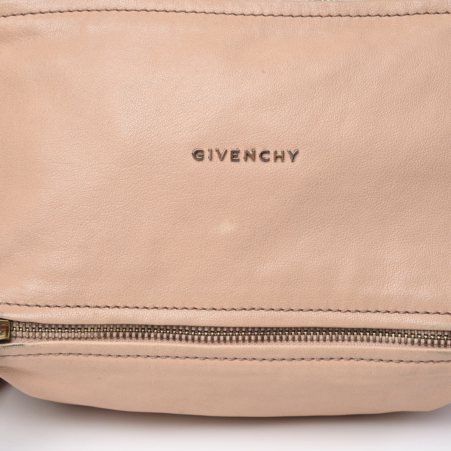 Givenchy Sugar Goatskin Small Metal Ring Pandora Beige 12 of 23