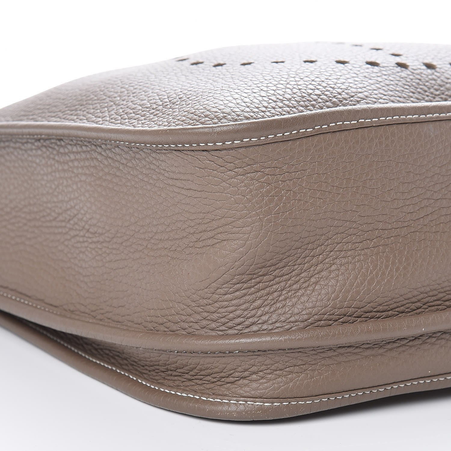 Hermes Taurillon Clemence Evelyne III GM Etoupe 8 of 10