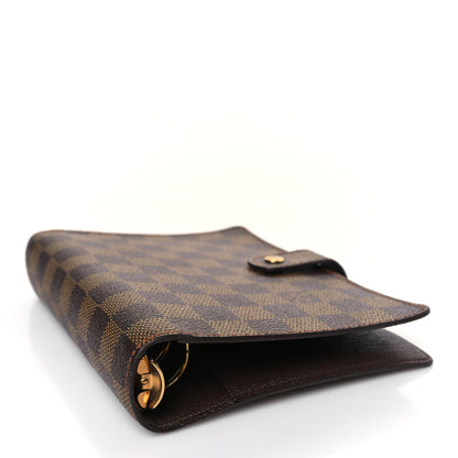 Louis Vuitton Damier Ebene Medium Ring Agenda Cover 4 of 8
