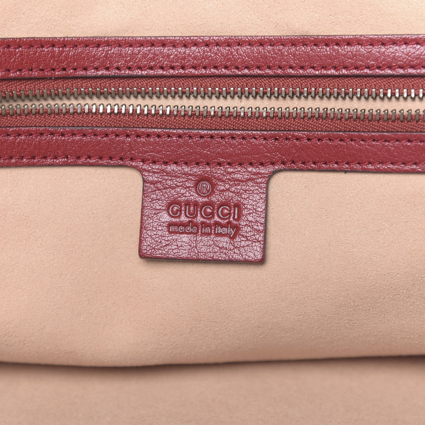 Calfskin Large Re(Belle) Top Handle Bag Red