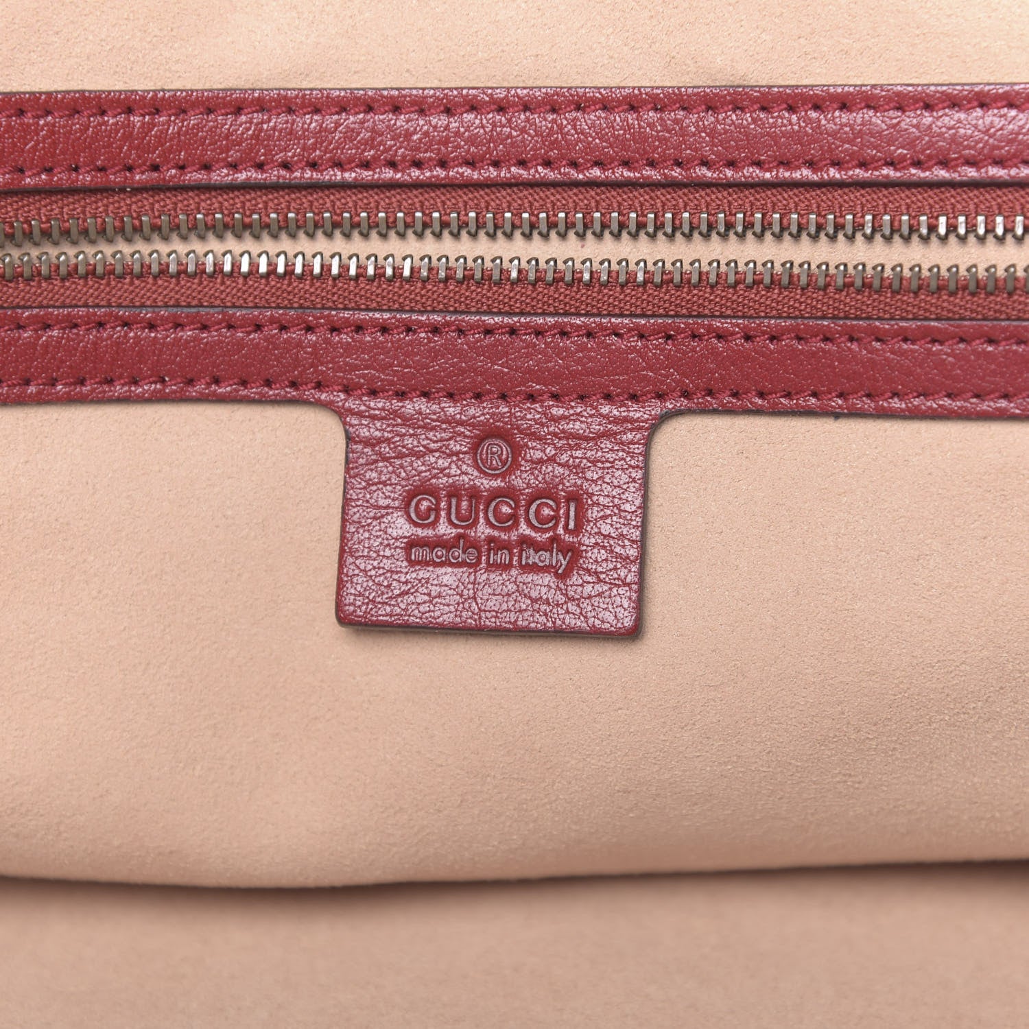 Gucci Calfskin Large Re(Belle) Top Handle Bag Red 6 of 11