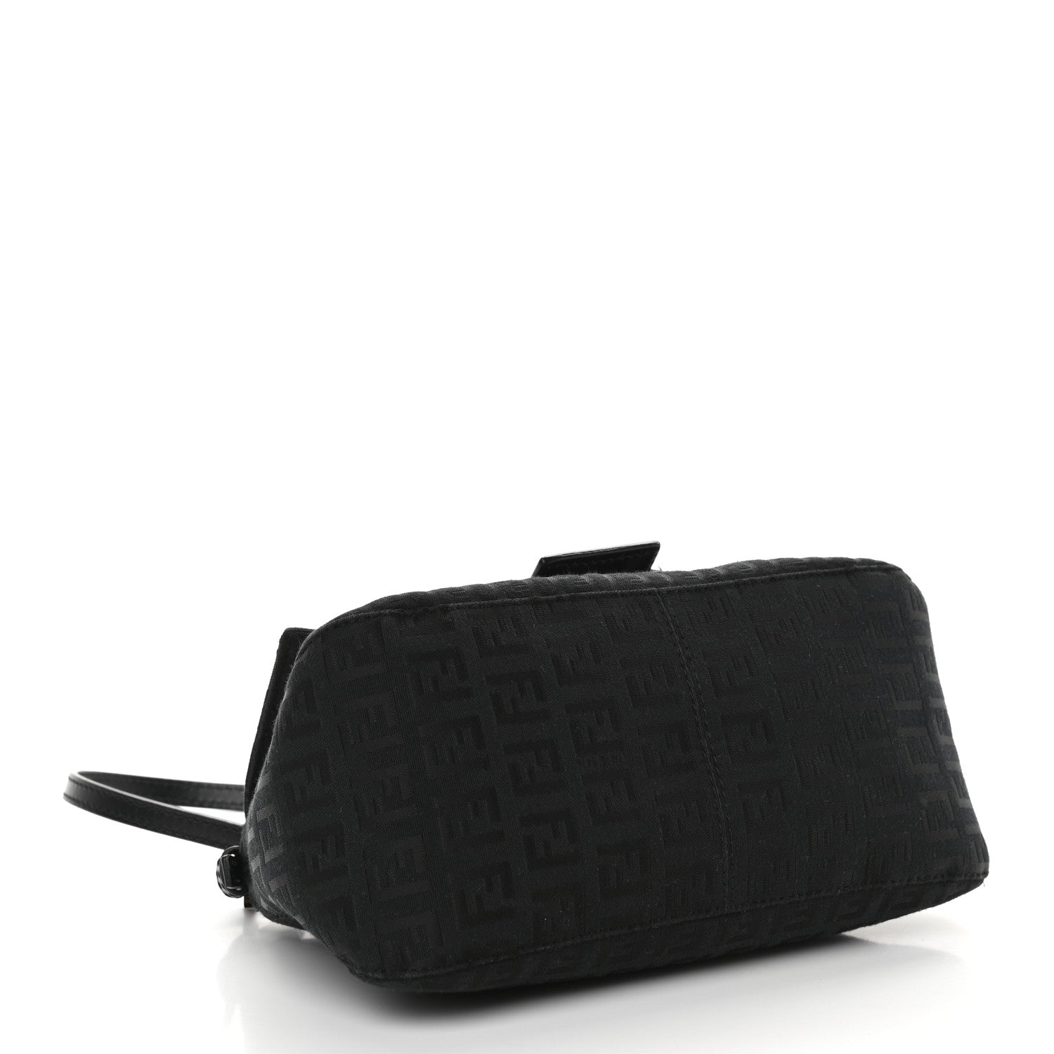 Fendi Zucchino Mini Mama Baguette Black 4 of 9