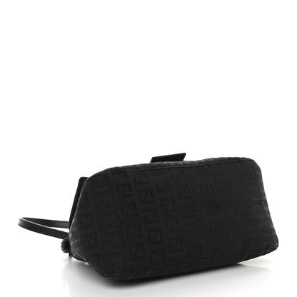 Fendi Zucchino Mini Mama Baguette Black 4 of 9