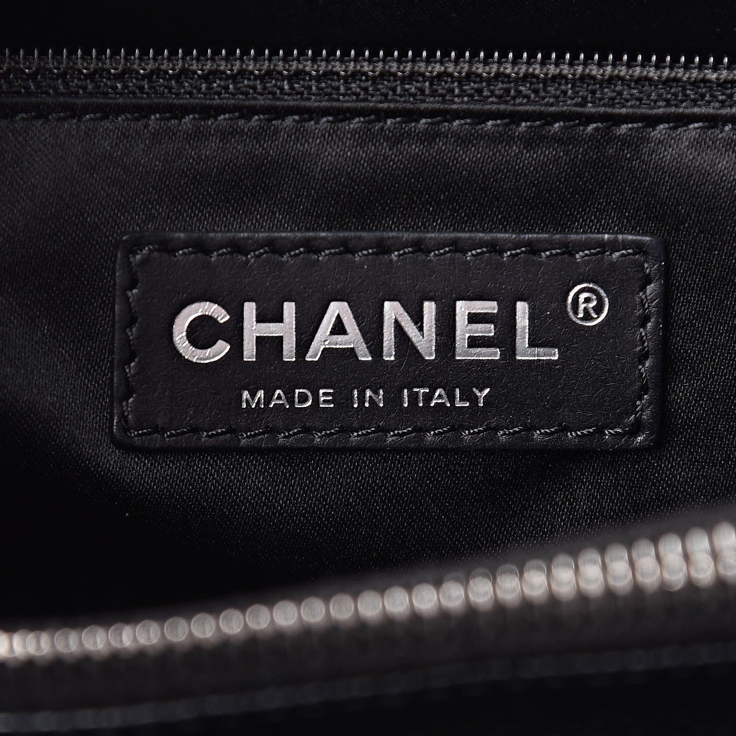 Chanel Caviar Quilted Grand Shopping Tote GST Black 6 of 10
