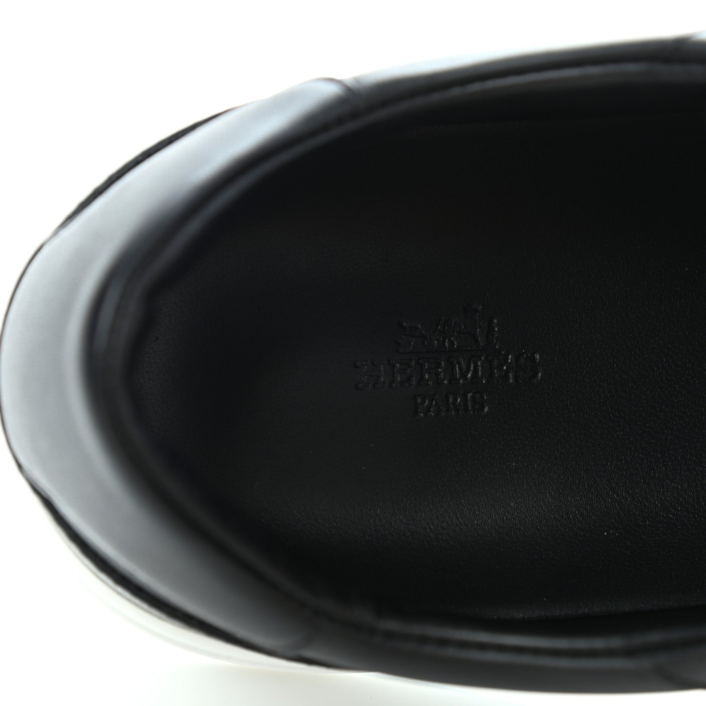 Calfskin Day Sneakers 42 Black