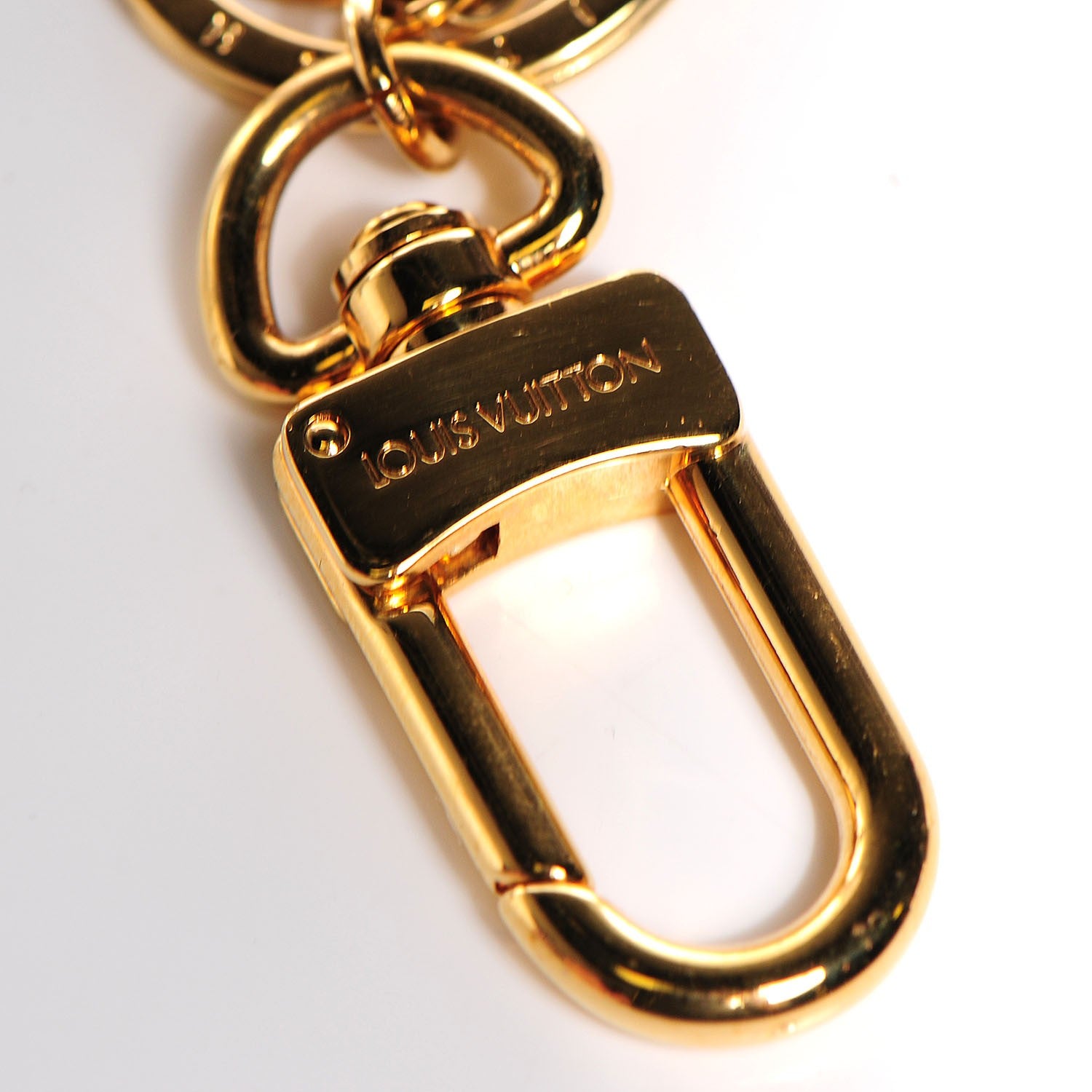 Louis Vuitton LV Facettes Key Holder Gold 5 of 6