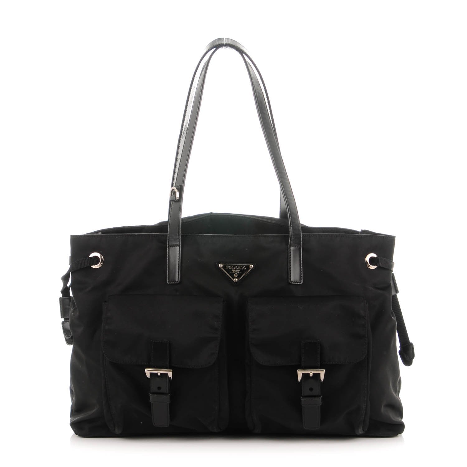 Prada Nylon Vela Shopping Tote Black 1 of 7