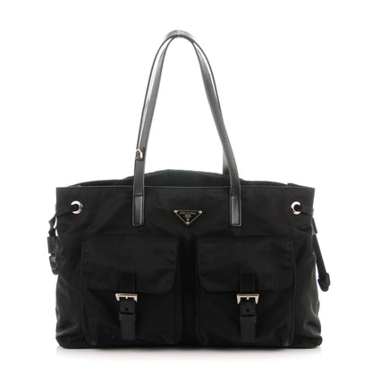 Prada Nylon Vela Shopping Tote Black 1 of 7