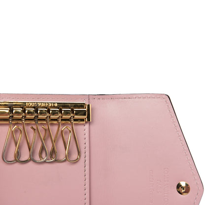 Louis Vuitton Vernis Multicles 6 Key Holder Rose Ballerine 8 of 10