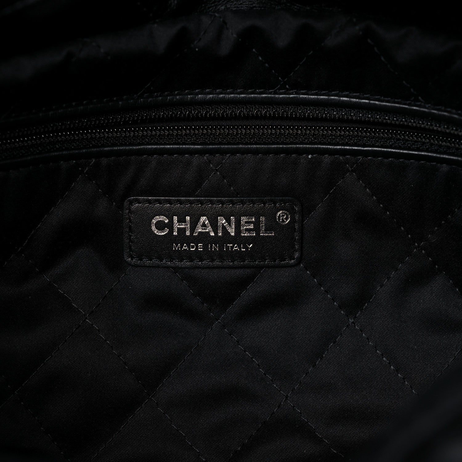 Chanel Shiny Calfskin Quilted Small Chanel 22 Black 7 of 11