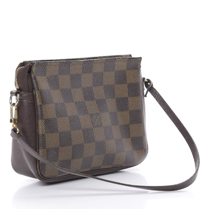 Louis Vuitton Damier Ebene Trousse Make Up Bag Pochette 3 of 19