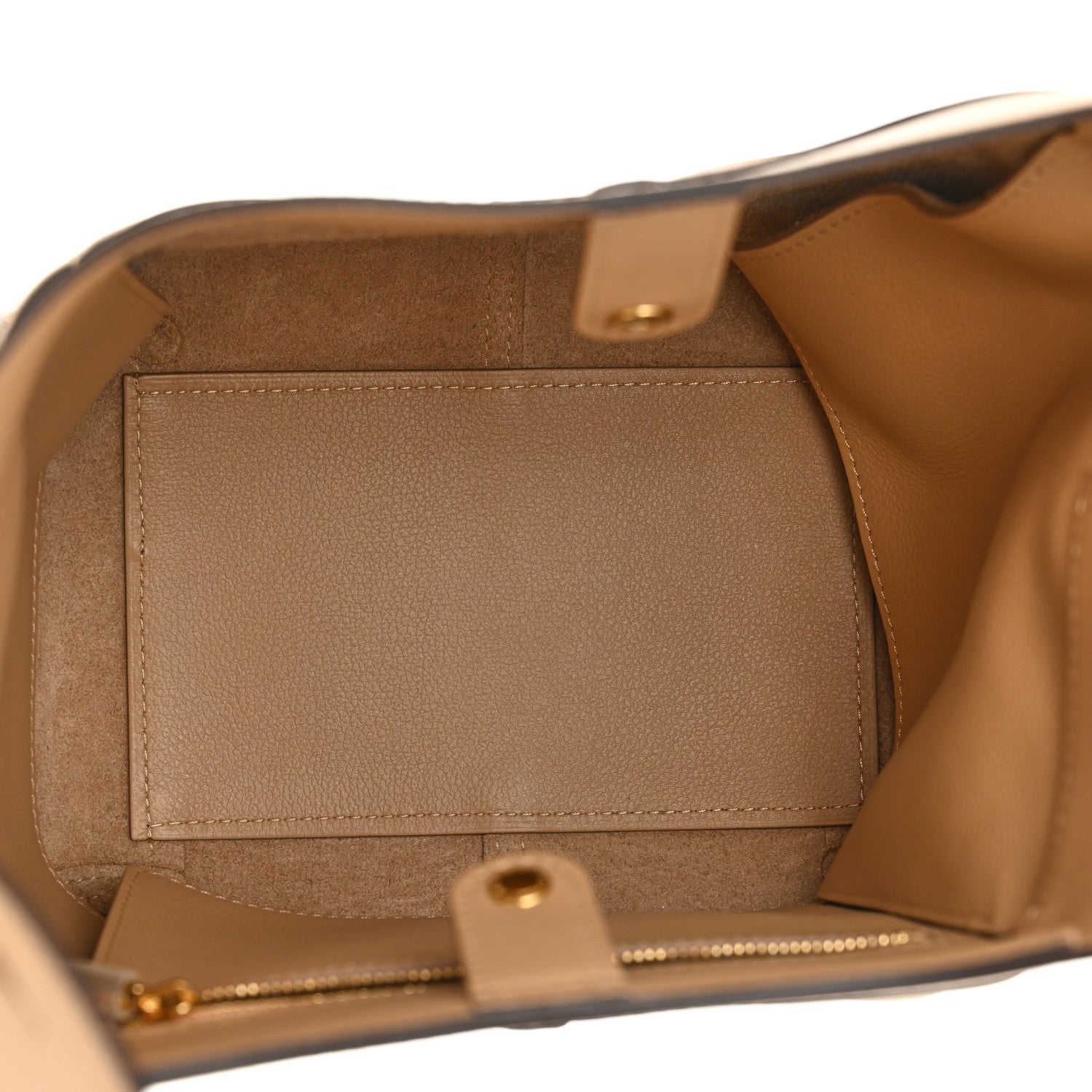 Delvaux Grained Calfskin Mini So Cool Satchel Latte 5 of 9