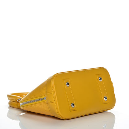 Louis Vuitton Epi Alma BB Citron 4 of 6