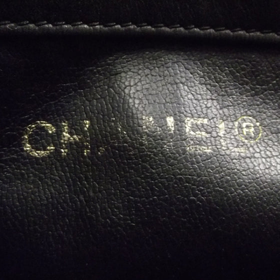 Lambskin Drawstring Bag Black