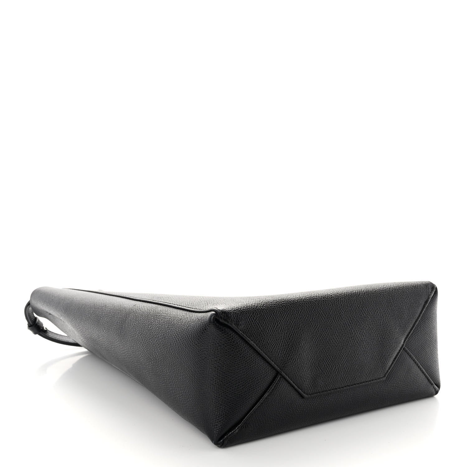 Celine Grained Calfskin Small Vertical Cabas Black 4 of 9