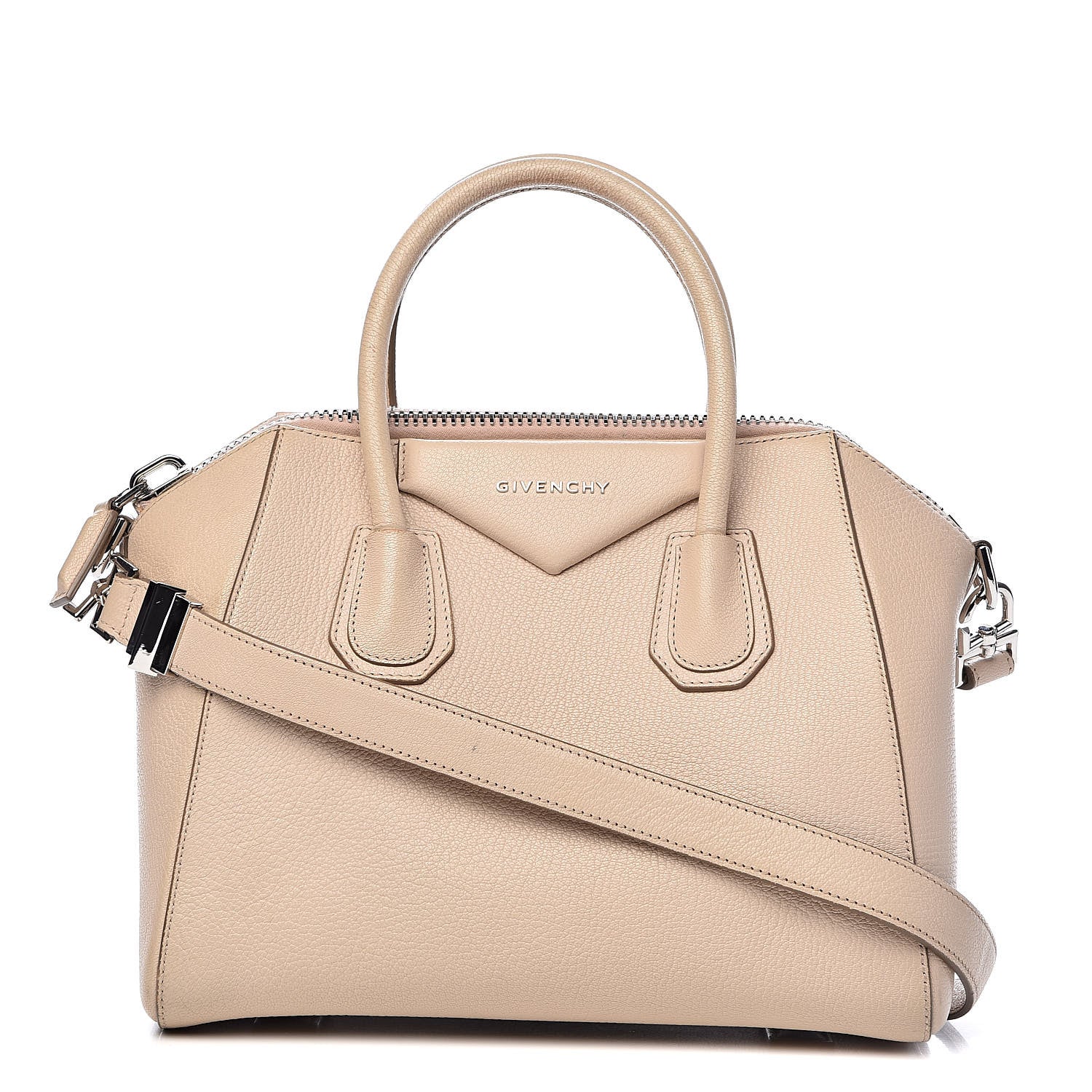 Givenchy Sugar Goatskin Small Antigona Nude Pink 1 of 21