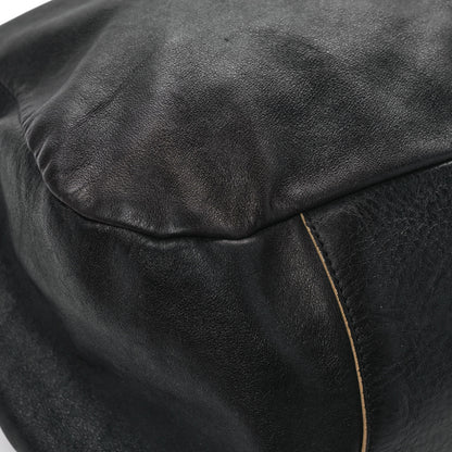 Chanel Lambskin Large Edgy Hobo Black 9 of 14