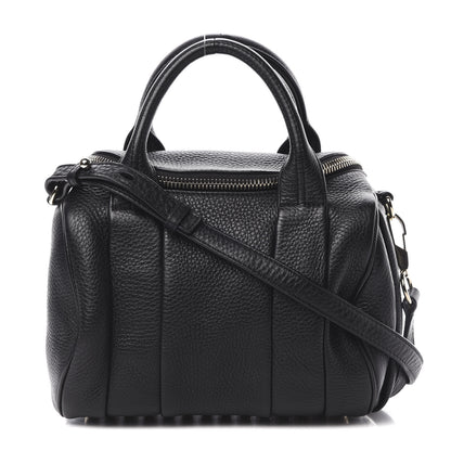Alexander Wang Pebbled Lambskin Rockie Black Pale Gold Hardware 1 of 11