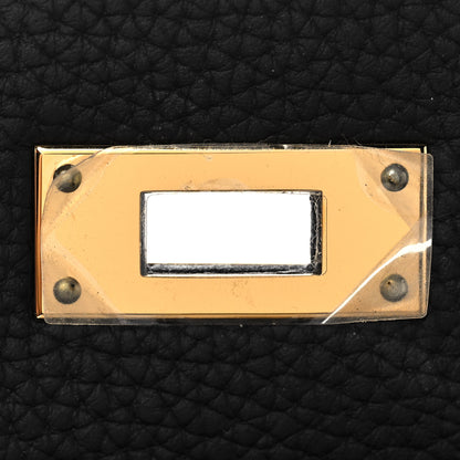 Hermes Togo Matte Alligator Kelly Retourne Touch 28 Black 34 of 39