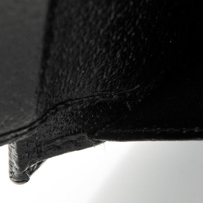 Gucci Monogram Web French Flap Wallet Black 9 of 9