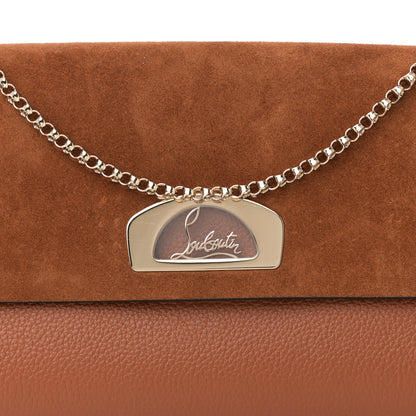 Christian Louboutin Veau Velours Calfskin Vero Dodat Clutch Cannelle 7 of 12