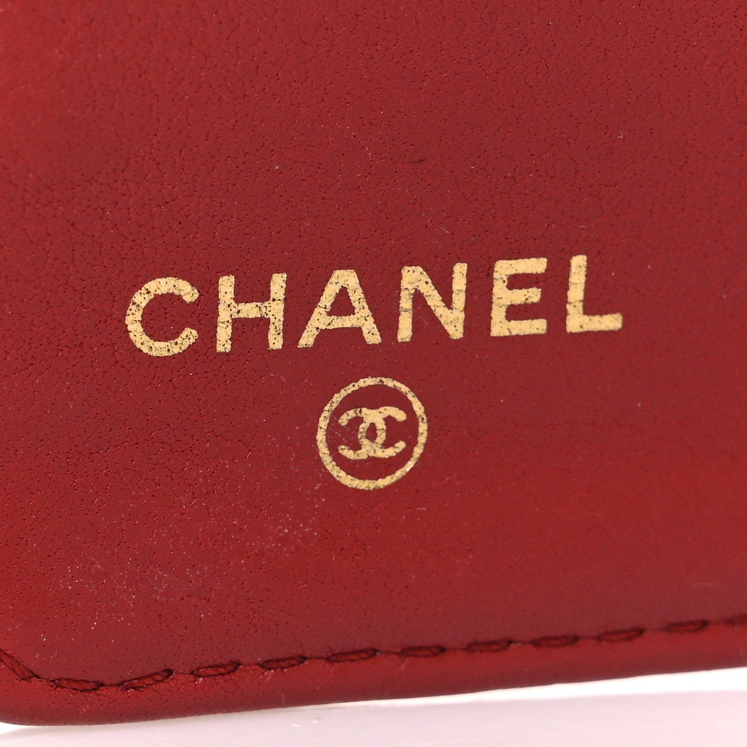 Chanel Aged Calfskin Quilted Reissue 2.55 Yen Wallet Red 6 of 8