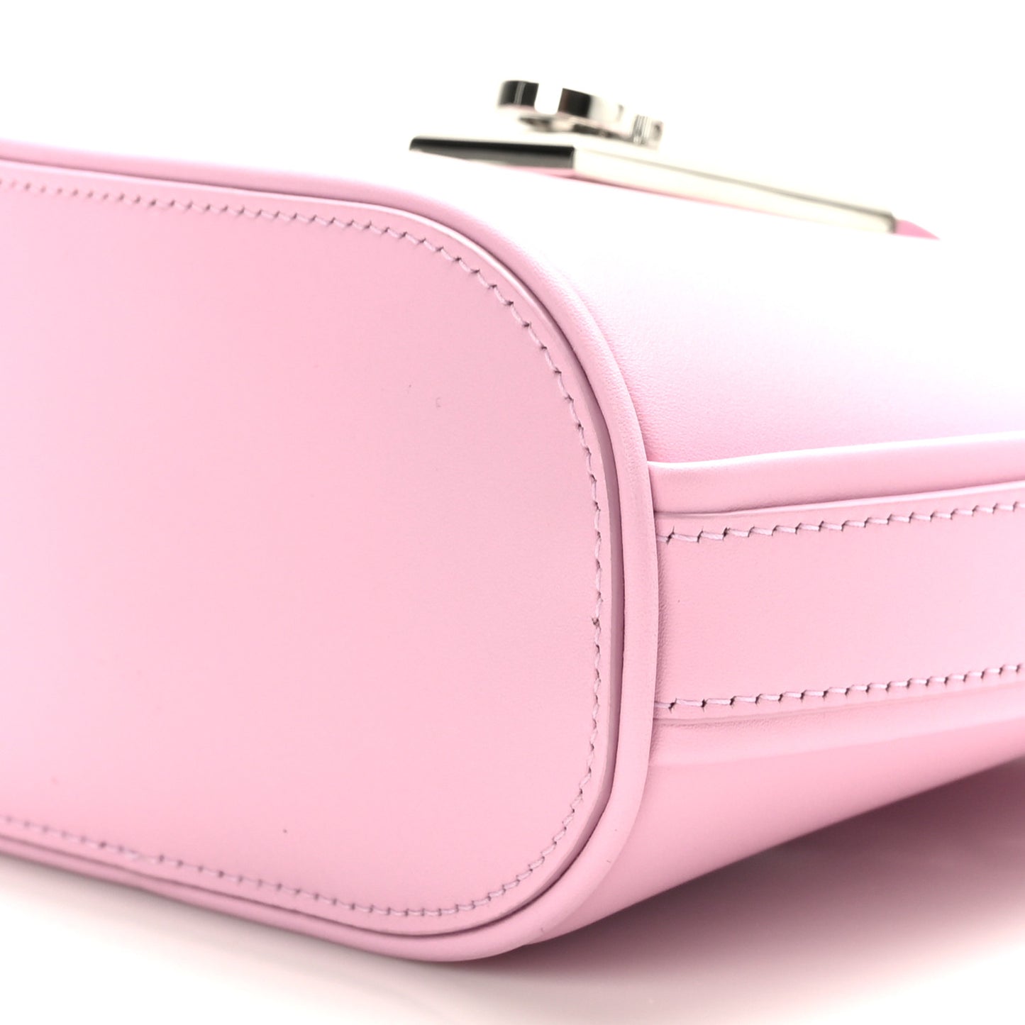 Soft Calfskin Mini Gancini Hobo Bubblegum