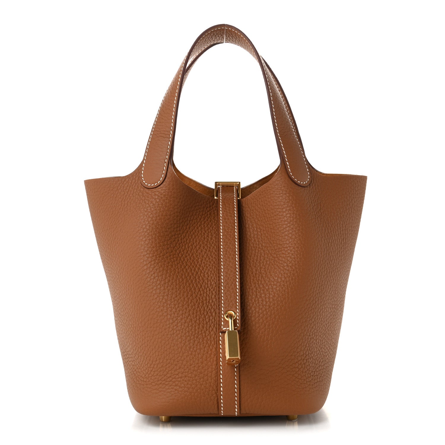 Hermes Taurillon Clemence Picotin Lock 18 PM Gold 1 of 11