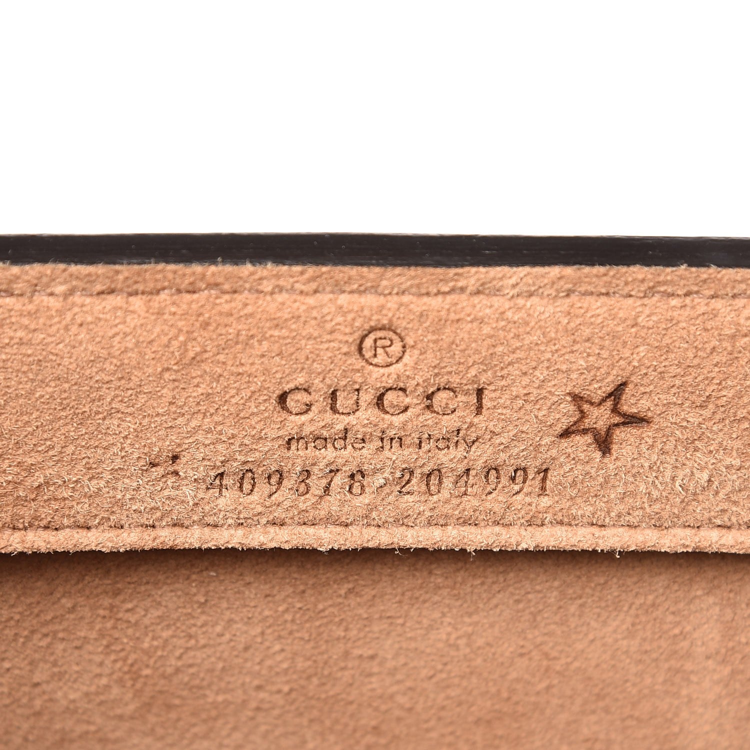Gucci Calfskin Embossed Medium XL Tote Red 6 of 8