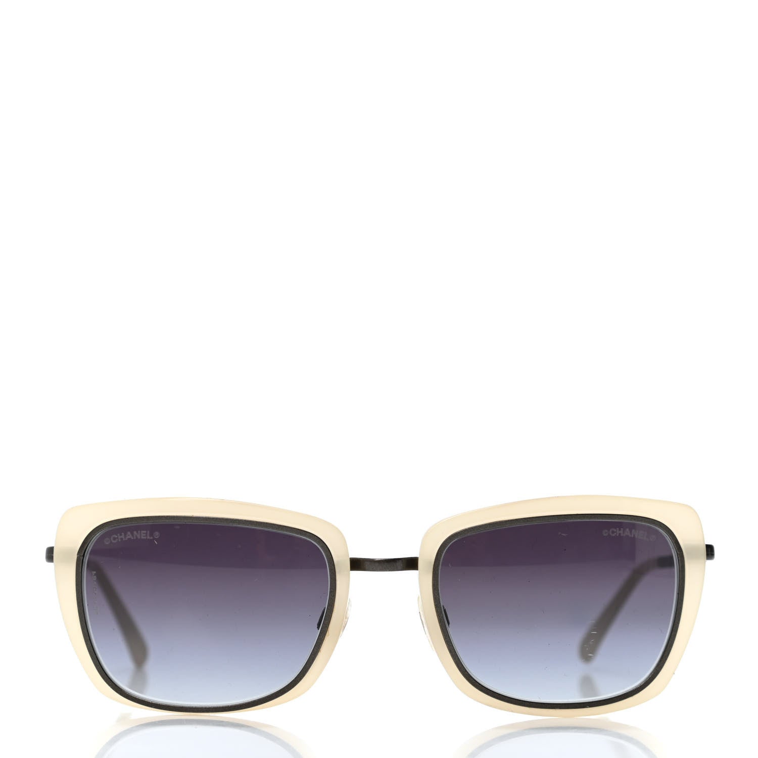 Chanel Acetate Sunglasses 4203 White 2 of 4