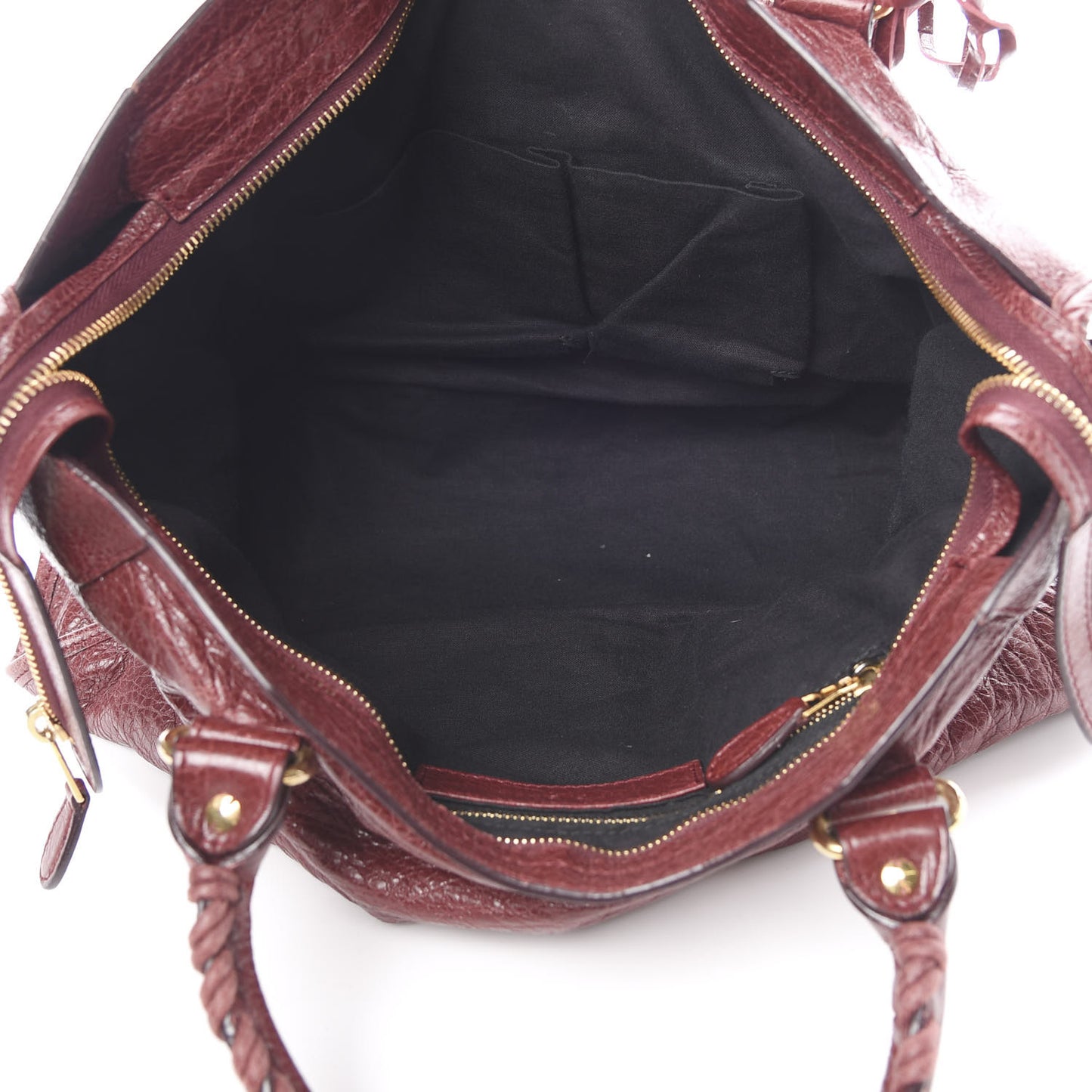 Agneau Giant 12 Gold Hardware City Rouge Cerise