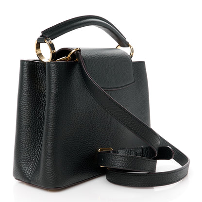 Louis Vuitton Taurillon Capucines BB Black 3 of 10