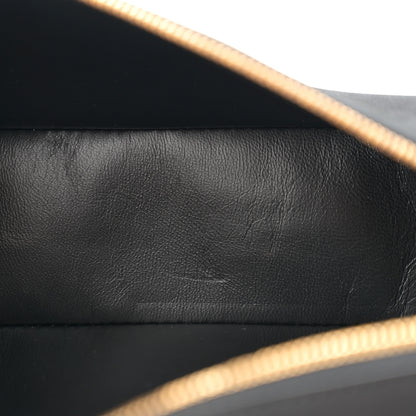Loro Piana Nubuck L19 Extra Pocket Pouch Black Sun Gold 5 of 11
