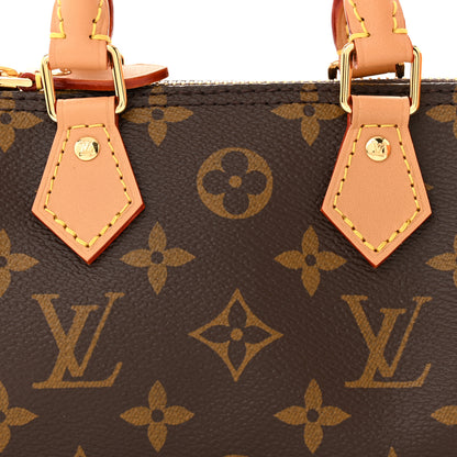Louis Vuitton Monogram Nano Speedy Bandouliere 8 of 11