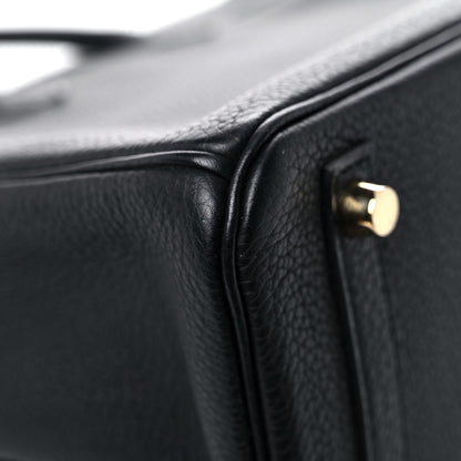Hermes Togo Birkin 25 Black 13 of 21
