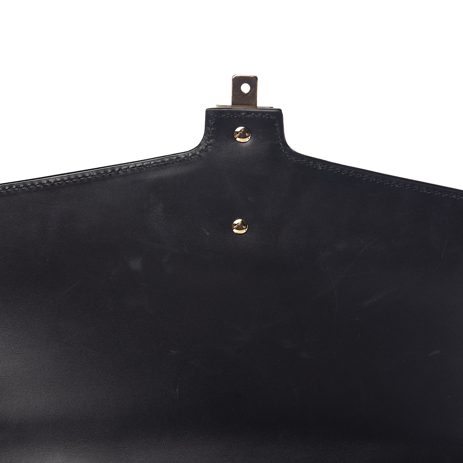 Gucci Calfskin Maxi Sylvie Top Handle Bag Black 13 of 18