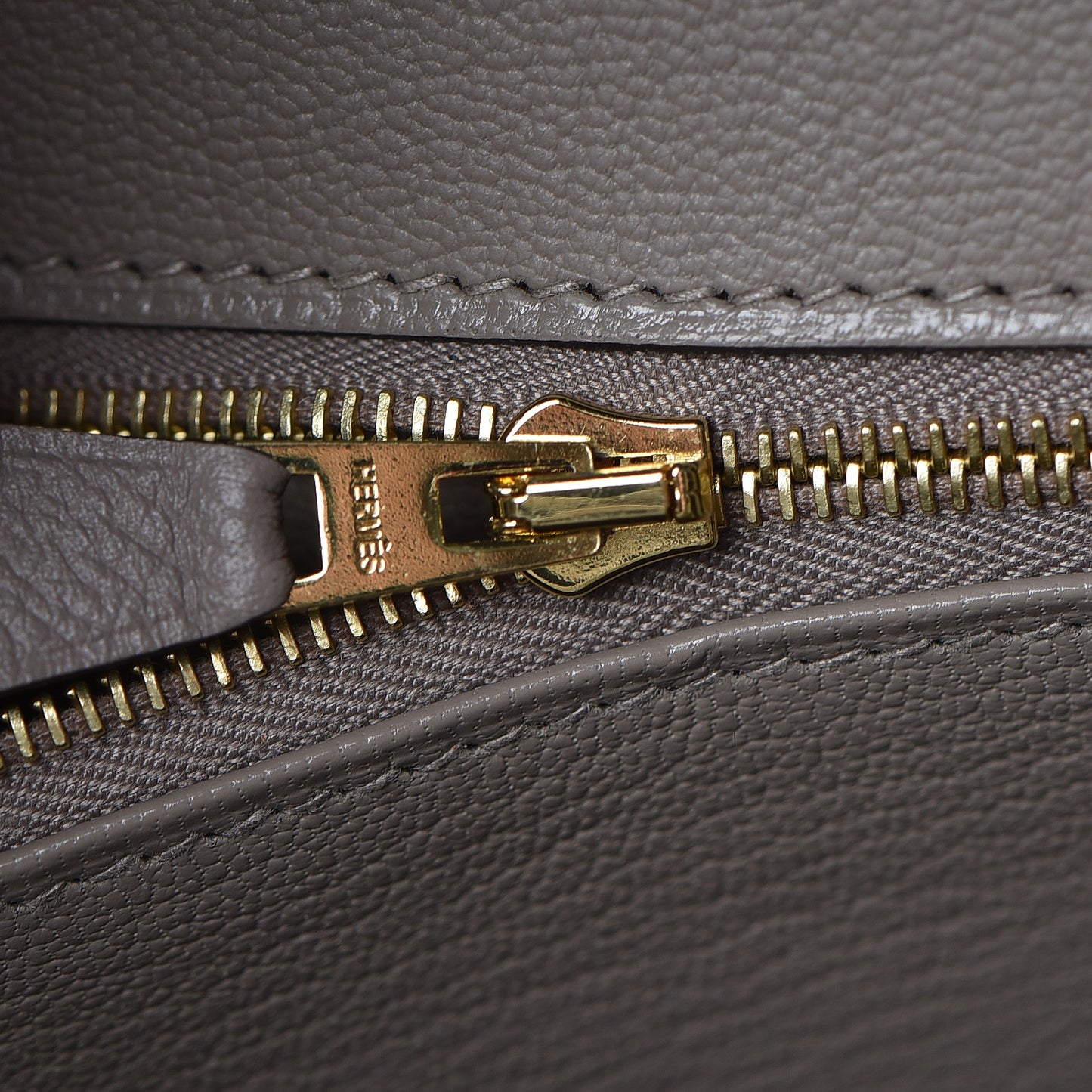 Epsom Birkin 35 Gris Asphalte