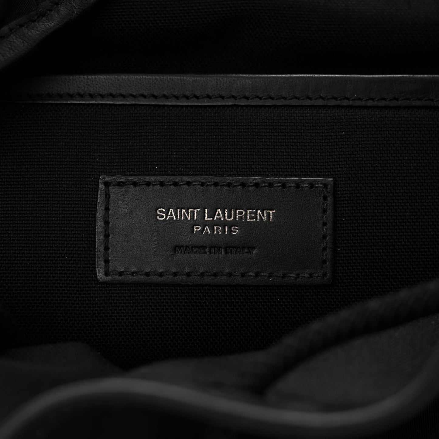 Canvas Moon Backpack Black